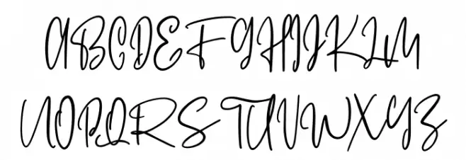 Cariollets Free Regular Fonte MAIÚSCULAS