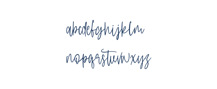 Cariollets Free Regular Lowercase
