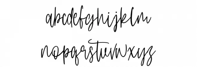 Cariollets Free Regular Fonte MINÚSCULAS