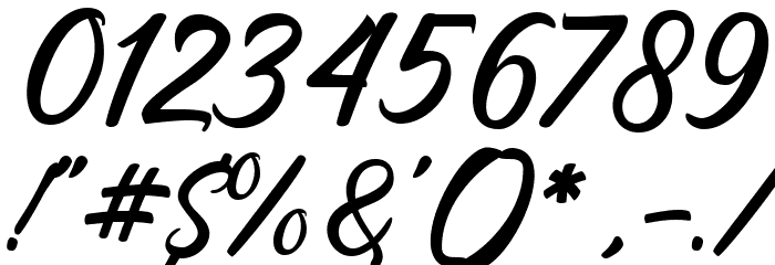 Carios Regular Font OTHER CHARS