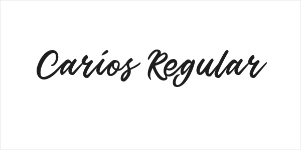 Carios Regular Logo