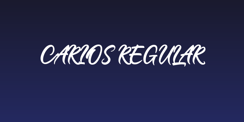 Carios Regular Social Header