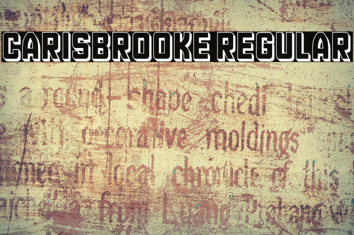 Carisbrooke Regular Example 3