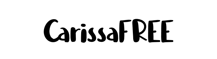 CarissaFREE  Скачать бесплатные шрифты