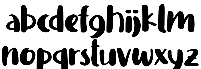 CarissaFREE Font LOWERCASE