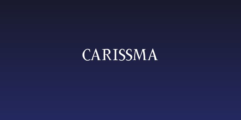 Carissma Social Header