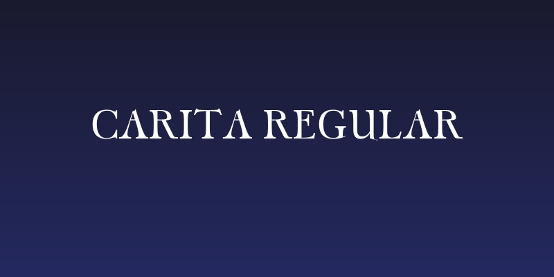Carita Regular Social Header
