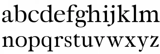 Carita Regular Font LOWERCASE