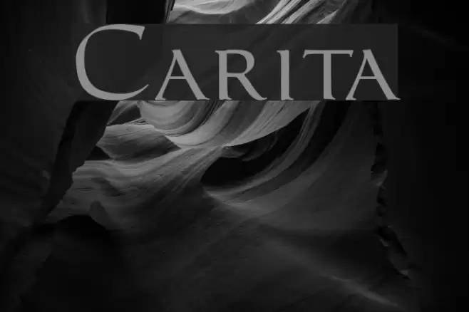 Carita Font examples