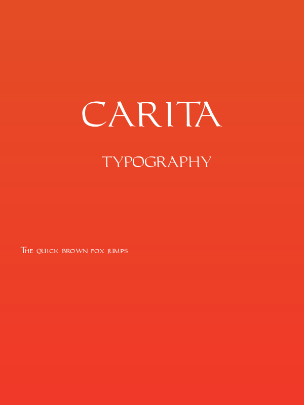 Carita Poster