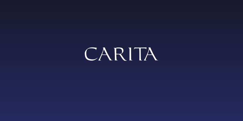 Carita Social Header