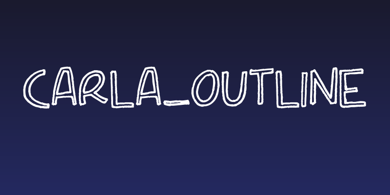 Carla_outline Social Header