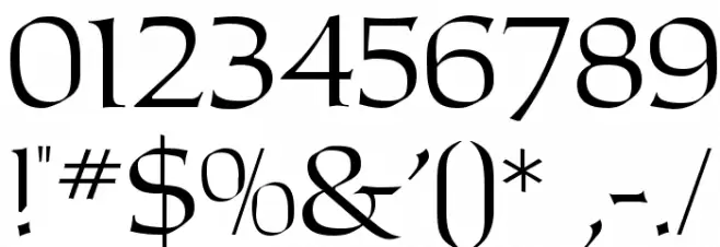 Carleton Schriftart Anderer Schreiben