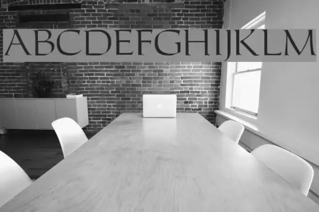 Carleton Schriftart examples