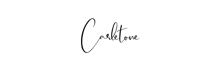 Carletone  Скачать бесплатные шрифты