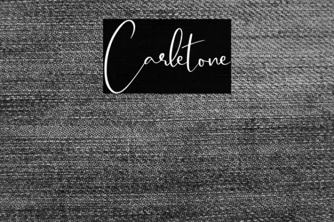 Carletone Font examples