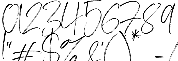 Carlinet Font OTHER CHARS