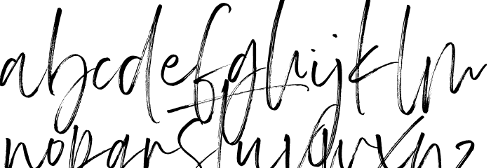 Carlinet Font LOWERCASE
