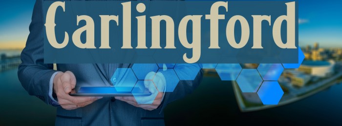Carlingford フォント examples
