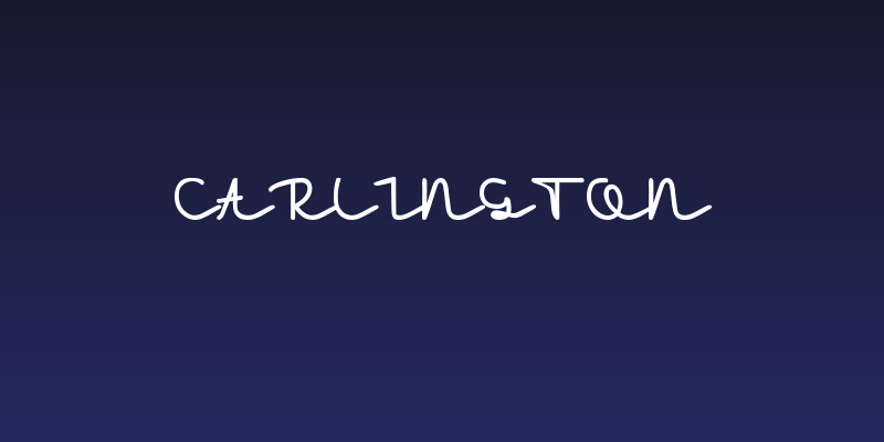 Carlington Social Header