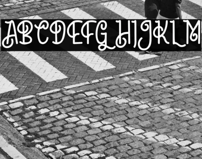 Carlinson Font examples