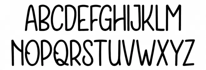 Carlinson خط أحرف صغيرة