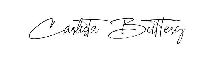 Carlista Buttery Font