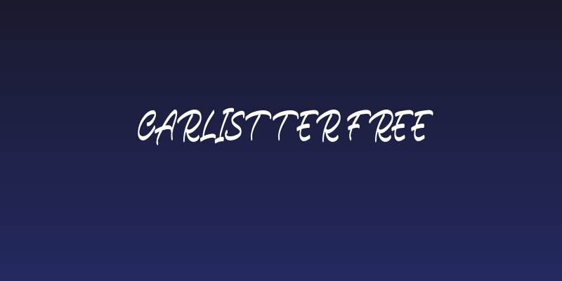 Carlistter FREE Social Header