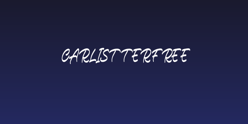 CarlistterFREE Social Header