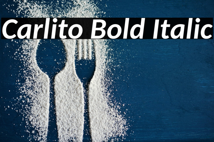 Carlito Bold Italic Example 2