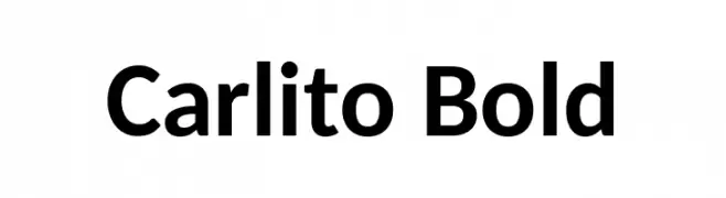 Carlito Bold  フリーフォントのダウンロード
