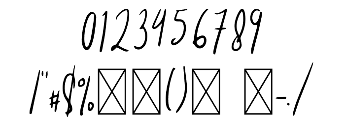 Carlitte Font OTHER CHARS
