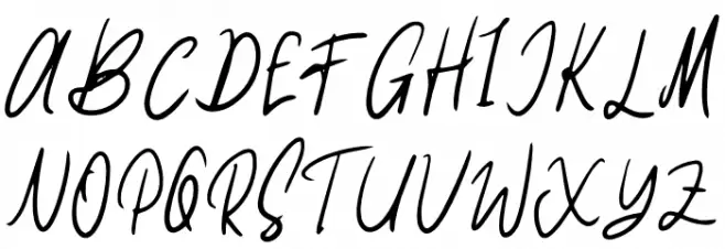 Carlitte Schriftart Groß