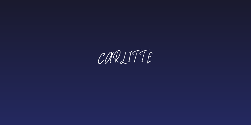 Carlitte Social Header