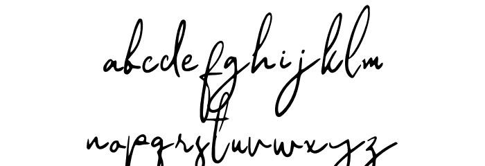 Carlitte Font LOWERCASE