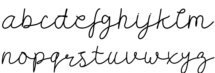 Carllis DEMO Font LOWERCASE