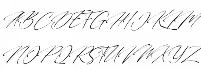 Carllitos Schriftart Groß