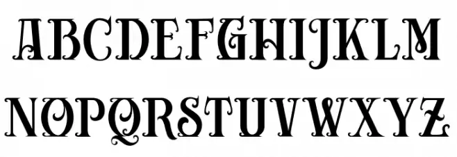 CarllostaDemo Font Litere mici