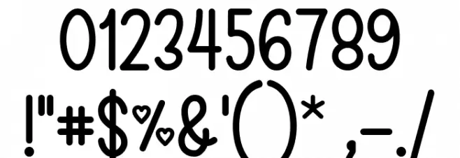 Carlo Melow Sans Font OTHER CHARS