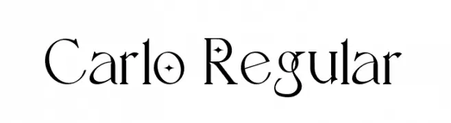 Carlo-Regular  Frei Schriftart Herunterladen