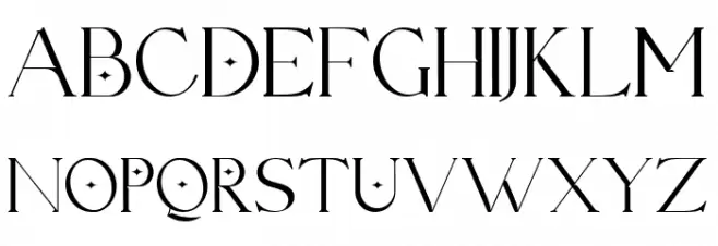 Carlo 字体 大写