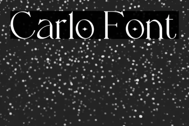 Carlo Font examples