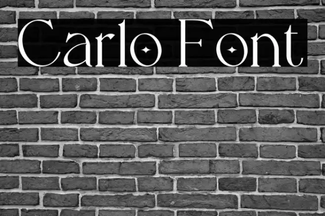 Carlo Font examples