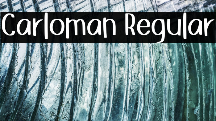 Carloman Regular Example 2