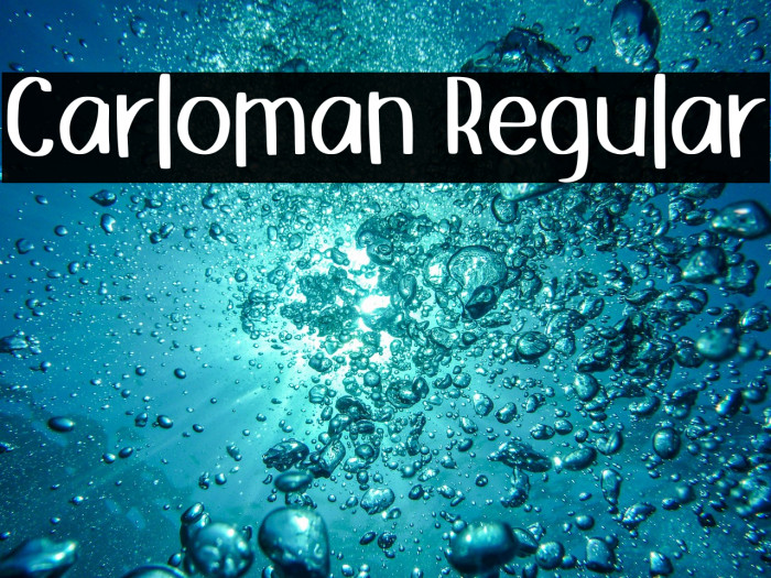 Carloman Regular Example 3