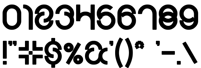 Carlos Bold Font OTHER CHARS