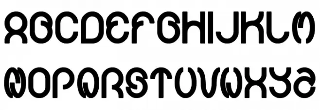 Carlos Bold Font Litere mari