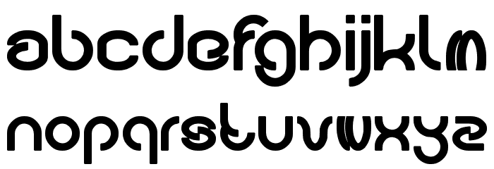 Carlos Bold Font LOWERCASE