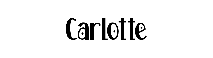 Carlotte  baixar fontes gratis