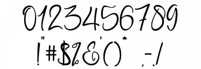 Carlottena Font OTHER CHARS